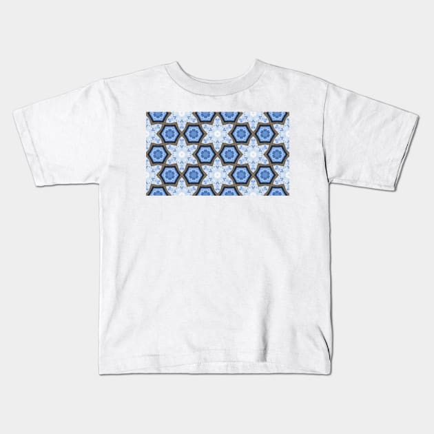 CN Tower Kaleidoscope 9 Kids T-Shirt by mariakeady